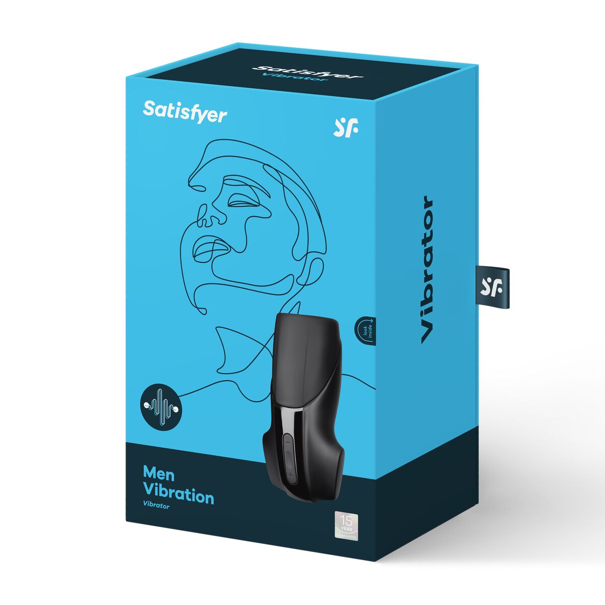 Masturberingsapparat Satisfyer Men Vibration Svart